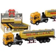 Samochody i pojazdy dla dzieci - Ciężarówka Cysterna 1:24 Leantoys - miniaturka - grafika 1