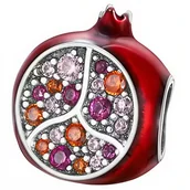 Charmsy - Charms do Pandora - CHARMS OWOC GRANAT - miniaturka - grafika 1