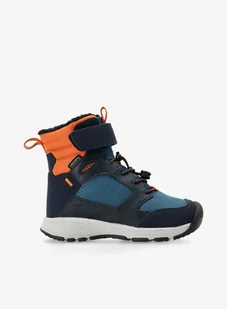 Buty dziecięce Keen Skua Winter WP - sky captain/gold flame - Buty dla chłopców - miniaturka - grafika 1