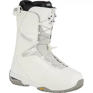 Nitro Męskie snowboardy Team TLS '23 All Mountain Freeride Freestyle system szybkiego sznurowania łódź snowboardowa, biała, MP 30,5 // EU 46 // US 12,5 - Buty snowboardowe - miniaturka - grafika 1