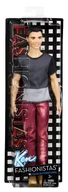 Lalki dla dziewczynek - Barbie Fashionistas, lalka Stylowy Ken Blocked Cool - miniaturka - grafika 1