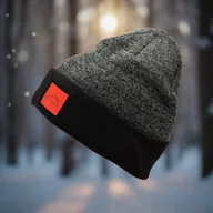 Czapki damskie - Męska Zimowa Czapka Czarny/Szary - L/XL Extreme ST-550A - miniaturka - grafika 1