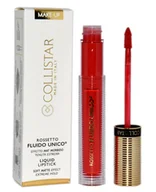 Szminki - Collistar, Unique Fluid Lipstick, pomadka w płynie 11 Flame Mat, 5 ml - miniaturka - grafika 1
