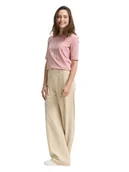 Koszulki i topy damskie - Tom Tailor Koszulka w kolorze jasnoróżowym - miniaturka - grafika 1