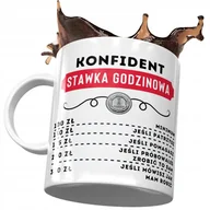 Kubki - Dla Konfidenta Kubek na Urodziny na Prezent z Nadrukiem ze Zdjęciem + Opakowanie na prezent (wzór 01) - miniaturka - grafika 1