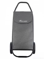 Torby i wózki na zakupy - Wózek na zakupy ROLSER COM Tweed 8 Black Tube Gris - miniaturka - grafika 1