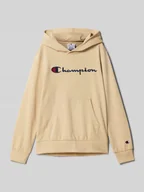 Swetry dla chłopców - Bluza z kapturem z wyhaftowanym logo - miniaturka - grafika 1