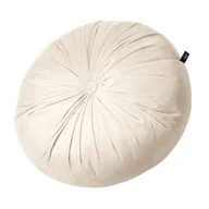 Poduszki dekoracyjne - KREMOWA BEŻOWA PODUSZKA WELUROWA 40X40 DEKORACYJNA OZDOBNA SOFT - miniaturka - grafika 1