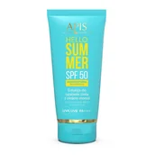 Balsamy i kremy do opalania - Apis Emulsja do opalania z olejkiem monoi SPF50 200 ml - miniaturka - grafika 1