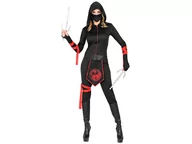 Stroje karnawałowe - Kostium Ninja z mięśniami dla kobiety - miniaturka - grafika 1
