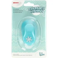 Przybory szkolne - BREWIS Dziurkacz ozdobny 1.6cm Śnieżynka D16-65 - miniaturka - grafika 1