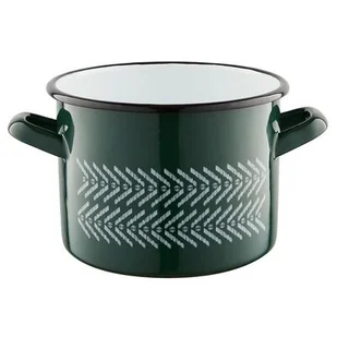 Garnek emaliowany prosty BOHO 16 cm 2 l UA - Garnki - miniaturka - grafika 1