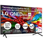 Telewizory - LG Smart TV 75QNED92A6A 4K Ultra HD 75" HDR WiFi DVB-S2 QNED - miniaturka - grafika 1