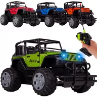 Zabawki zdalnie sterowane - Auto Terenowe Jeep Rc 1:20 Metalowe Zdalnie Sterowane - miniaturka - grafika 1