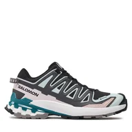 Buty trekkingowe damskie - Trekkingi Salomon Xa Pro 3D V9 Gore-Tex L47119100 Czarny - miniaturka - grafika 1