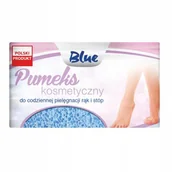 Pielęgnacja stóp - Delko BLUE pumeks kosmetyczny 8x5cm - miniaturka - grafika 1