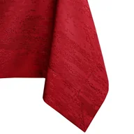Obrusy i serwetki - Obrus Vesta Bordowy Tłoczony Nowoczesny 40x140 AmeliaHome - TCLOTH/AH/VESTA/BRD/CLARET/40X140 - miniaturka - grafika 1