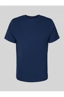 Koszulki męskie - T-shirt z prążkowanym, okrągłym dekoltem model Dinton - Blend - miniaturka - grafika 1
