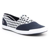 Trampki damskie - Buty Lacoste Lancelle Lace 3 Eye 216 1 Spw W 7-31SPW0044003 białe - miniaturka - grafika 1