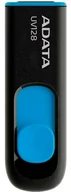 Nośniki danych - ADATA 64GB DashDrive UV128 pamięć USB USB Typu-A 3.2 Gen 1 (3.1 Gen 1) Czarny, Niebieski, Nośnik Pendrive USB - miniaturka - grafika 1