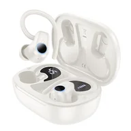 Słuchawki - HOCO słuchawki bezprzewodowe / bluetooth stereo TWS Pure joy in-ear EQ8 białe - miniaturka - grafika 1