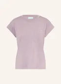 Koszulki i topy damskie - Columbia T-Shirt Daniela Falls lila - miniaturka - grafika 1
