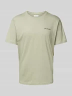 Koszulki męskie - T-shirt z wyhaftowanym logo - miniaturka - grafika 1
