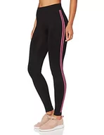 Legginsy - Golden Lady Damskie legginsy sportowe Play, Wielokolorowy (Nero/Fucsia Brillante K92a), L - miniaturka - grafika 1