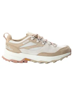 Jack Wolfskin Cyrox Texapore Low W damskie buty trekkingowe, Sea Shell, 35.5 EU - Buty trekkingowe damskie - miniaturka - grafika 1