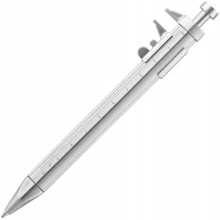 Wielozadaniowy długopis automatyczny z miarką suwmiarka 10 cm - Długopisy - miniaturka - grafika 1