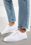 Trampki damskie - Białe Tenisówki w Klasycznym Stylu Gallriva - miniaturka - grafika 1