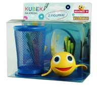 Przybory szkolne - Tisso-Toys Tisso-Toys Przybornik biurkowy z figurką Rybka MiniMini - miniaturka - grafika 1