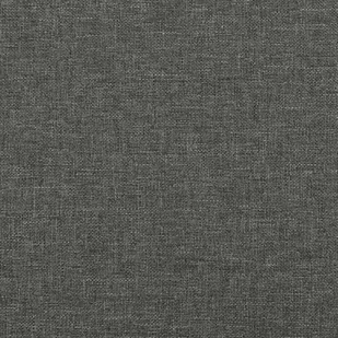 Lumarko Łóżko kontynentalne, ciemnoszare, obite tkaniną, 90x200 cm - Łóżka - miniaturka - grafika 9