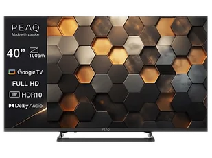 Telewizor PEAQ PTV 40GF-5025C 40" FHD Google TV HDR10 LED Czarny - Telewizory - miniaturka - grafika 1