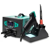 Lutownice - Stacja lutownicza 2w1 rozlutownica i grotowa Yihua 948D-III z kompresorem - 290W - miniaturka - grafika 1