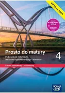 Podręczniki dla liceum - Prosto do matury 4. Podręcznik do matematyki dla liceum ogólnokształcącego i technikum. Zakres podstawowy i rozszerzony. Edycja 2024 - miniaturka - grafika 1