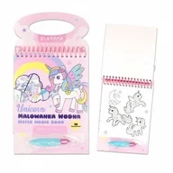Kolorowanki, wyklejanki - Malowanka wodna Unicorn - miniaturka - grafika 1