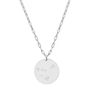 Naszyjniki - Naszyjnik damski znaki zodiaku konstelacje ze stali szlachetnej Koziorożec - Manoki - miniaturka - grafika 1