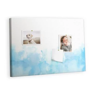Kolorowy Organizer - Tablica Korkowa z Pinezkami - Namalowane plamy 60x40 cm - Tablice i flipcharty - miniaturka - grafika 1