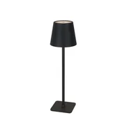 Lampy stojące - Lampa stołowa 3.5W 400lm CCT LED LINE TAZA 2x2000mAh czarna - miniaturka - grafika 1