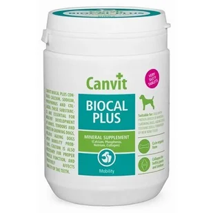 CANVIT BIOCAL PLUS FOR DOGS 500g - Suplementy i witaminy dla psów - miniaturka - grafika 1