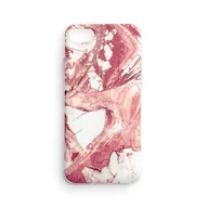 Etui i futerały do telefonów - Wozinsky Marble żelowe etui pokrowiec marmur Samsung Galaxy A03s (166,5) różowy - miniaturka - grafika 1