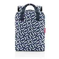 Plecaki - Plecak ALLDAY BACKPACK M, signature navy, Reisenthel - Empik - miniaturka - grafika 1