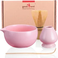 Herbata - Zestaw Do Herbaty Matcha Z Ceramiczną Miską Herbaty Matcha Miska Akcesoria - miniaturka - grafika 1