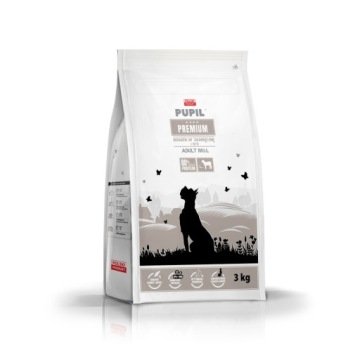 Karma sucha dla psa PUPIL FOODS Premium Adult Medium&Large, bogata w jagnięcinę i ryż, 3 kg