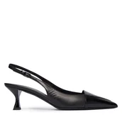 Czółenka - Czółenka LOVE MOSCHINO JA10525G0NIA400A Czarny - miniaturka - grafika 1