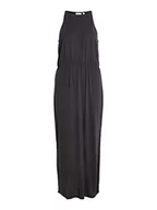 Sukienki - Vila Damska sukienka maxi Vimodala S/L Maxi Dress/Su-Noos, czarny, XXL - miniaturka - grafika 1
