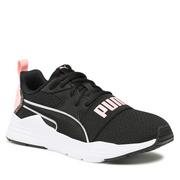 Półbuty damskie - Sneakersy Puma Wired Run Pure 389275 12 Puma Black-Puma White-Peach Smoothie - miniaturka - grafika 1