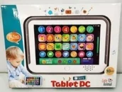 Zabawki interaktywne dla dzieci - Tablet edukacyjny światło dźwięk 26x19,5x3cm - miniaturka - grafika 1