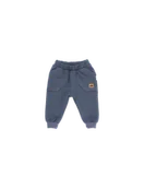 Spodenki dla niemowląt - Mamatti Spodnie niemowlęce dresowe jeansowe, Rozmiar: 68 - miniaturka - grafika 1